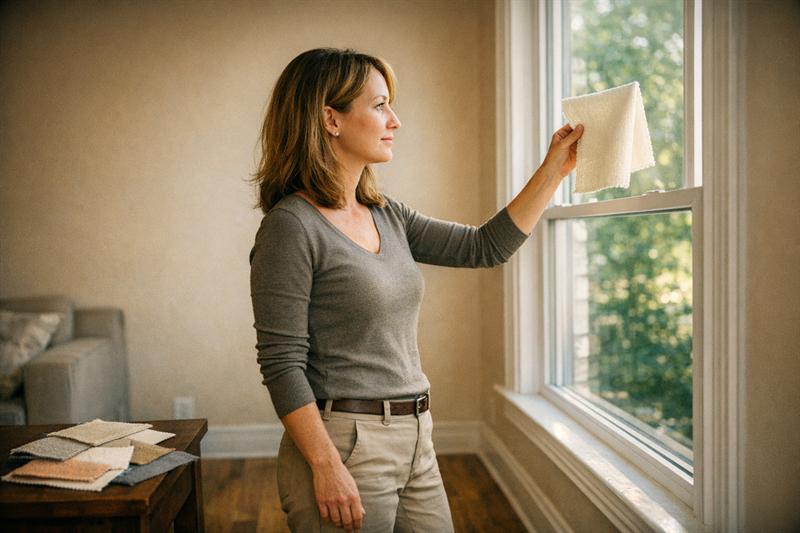How to Choose the Right Window Treatment Color for Your Space