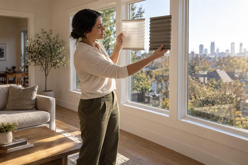 Cellular Window Treatments: Single, Double, and Triple Cell Options by Room