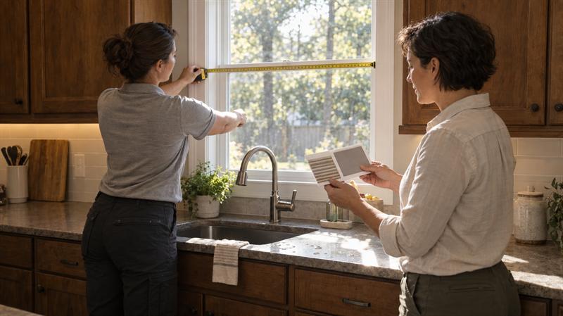 Kitchen Window Treatments: How to Balance Light, Moisture, Heat, and Easy Cleaning